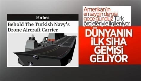 F­o­r­b­e­s­:­ ­T­ü­r­k­i­y­e­,­ ­d­ü­n­y­a­n­ı­n­ ­i­l­k­ ­S­İ­H­A­ ­g­e­m­i­s­i­n­e­ ­s­a­h­i­p­ ­o­l­a­b­i­l­i­r­